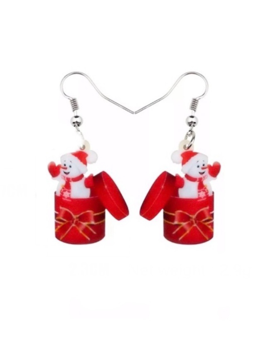 FREE SHIPPING | Double-Sided Acrylic Dangle Earrings NWT